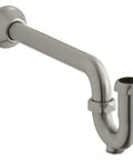 P Trap 1-1/4 Inch By 1-1/4 Inch With XTN Connection Durable Brass Plumbing Fittings for Sink Drain Replacement