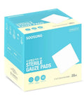 Go To Sterile Gauze Pads 4x4 Inch 8 Ply Medical Grade Cotton Individually Wrapped In 20 Packs Of 5 100 Count Ultra Absorbent