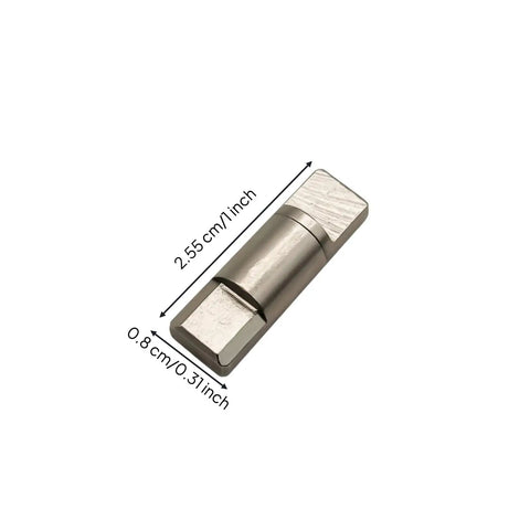 Real Deal Heavy Duty Rotary Hinge Shaft With Damping Joint Connector For Infinite Position Adjustment and Zero Sweat Custom Panel Fitting for Shop Fabrication and Instrument Housing Upgrades, 2.55cm x 0.8cm metal.