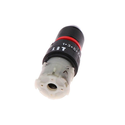Image of a lightweight metal gearbox mechanism for screwdriver and drill, part of a brushless electric tool transmission kit.