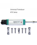 50 To 225mm Linear Displacement Sensor Pull Rod Electronic Ruler Position Transducer Potentiometer For Injection Molding And Printing Machines Pro Grade Industrial Grade KTC 225mm In Stock, shown with mounting hardware