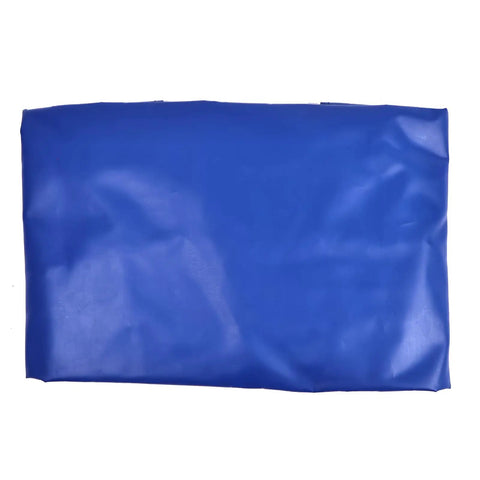 Rugged Waterproof Control Box Cover For Boom Lift Platforms in blue PVC material, protects against moisture and dirt.