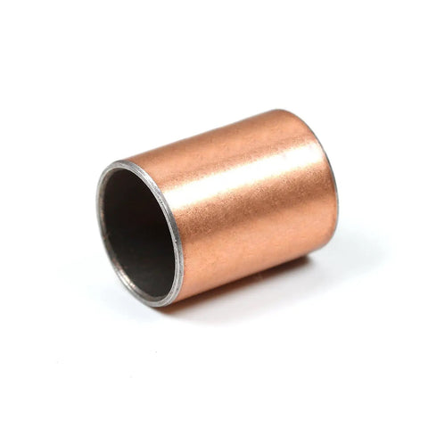 Ready To Drop Single Sleeve Bearing 20 Millimeter Bore By 23 Millimeter Wrap By 30 Millimeter Long Oilless Plain Bushing close-up.