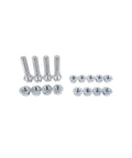 Bolts and nuts set for 340mm Front Suspension Shock Swingarm Kit Replacement For Quad Bike ATV Go Kart DIY Kart Part With 88mm Flange Hole