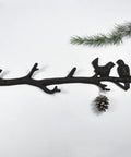 Vintage Cast Iron Tree Branch Coat Hook For Walls And Entryways Bringing Dope Rustic Vibes And Straightforward Storage Solutions That Honestly Upgrade Your Home Decor Setup featuring bird accents.