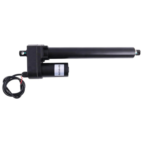 12V DC Linear Actuator With 11.34 Inch Stroke And 1000 Lbs Push Pull Capacity, 1 1/8 Inch Shaft, Heavy Duty Industrial Grade LACT12-1000B Model