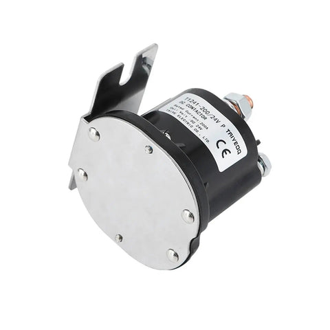 Heavy Duty Electric Stacker Forklift Tail Plate Switch Relay And Control Board For Oil Pump With 24V Power Input side view of contactor