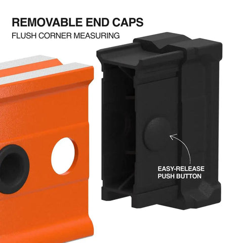Heavy Duty 48 Inch Box Level With Three Precision Vials Dead On Readings Safety Orange Aluminum Body For Working Roughnecks And Weekend Warrior Builders Everywhere