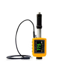 Dead Accurate Digital Leeb Pen Type Hardness Meter Featuring Hella Crisp OLED Screen and Smooth Auto 360 Degree Rotation for Quick Metal Testing on Steel Iron Aluminum and Castings