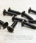 Installation screws for Antique Bronze Iron Drawer Knob Set 10 Pack Vintage Cabinet Pulls For Kitchen And Wardrobe Furniture Shell Shape Center To Center Three And A Quarter Inches Overall Length Three And Three Quarters Inches Durable Finish.