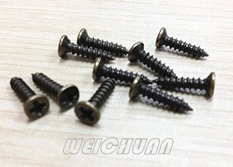 Installation screws for Antique Bronze Iron Drawer Knob Set 10 Pack Vintage Cabinet Pulls For Kitchen And Wardrobe Furniture Shell Shape Center To Center Three And A Quarter Inches Overall Length Three And Three Quarters Inches Durable Finish.