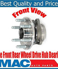 Front Wheel Hub Bearing Replacement Kit For 2015 2016 2017 2018 Colorado And Canyon Rear Wheel Drive Vehicles, front view