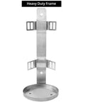 Two Pack Stainless Steel Fire Extinguisher Brackets, 5.5 Inch Diameter For 5 Pound Extinguishers, Built Like A Tank, Quick Release Snap
