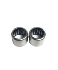 Straight Up Heavy Duty 10 Pack Spherical Rod End Bearings HK0910 Needle Roller Assembly 9X13X10MM rubber sealed units in silver.