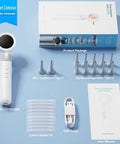 Otoscope Ear Camera With Light And Built In One Point Four Inch HD Screen Plug And Play Ear Scope For Quick No Fuss Home Checks 1080P Clarity USB PC Compatible No Apps Needed For Viewing, white handheld kit