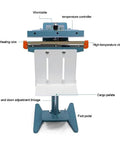 Commercial Foot Pedal Impulse Sealer Makes Your Shop Run Smooth with adjustable temperature controller and heating wire.