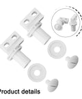 Pool Cleaner Wheel And Rear Drive Axle Replacement Kit For 180 280 EC65 Models Includes Rear Axle Washers To Keep Your Pool Robot Running Smooth And Easy With Durable Construction And Quick Snap Fit showing kit parts and installation diagram