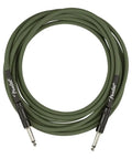 Champion 50 II Guitar Amplifier Bundle With 13 Foot Joe Strummer Instrument Cable Straight Drab Green coiled view