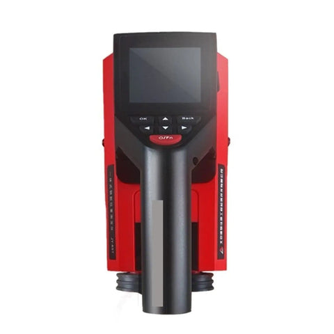 Skip The Headache With This Pro Grade Stud Finder Wall Scanner with display and buttons for detecting live pipes and cables.