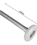 Two Pack 2 Inch Nylon Garage Door Rollers With 11 Ball Bearings And 6.2 Inch Stem For 2 Inch Tracks Quiet And Top Notch Durable Replacement
