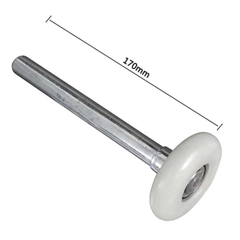 Two Pack 2 Inch Nylon Garage Door Rollers With 11 Ball Bearings And 6.2 Inch Stem For 2 Inch Tracks Quiet And Top Notch Durable Replacement