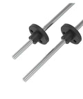 3.5mm Lead Screw In 304 Stainless Steel, 100mm Length, Right Hand Thread, 1.2192mm Pitch And Lead, Precise Linear Motion For CNC And 3D Printing