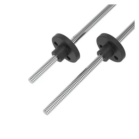 3.5mm Lead Screw In 304 Stainless Steel, 100mm Length, Right Hand Thread, 1.2192mm Pitch And Lead, Precise Linear Motion For CNC And 3D Printing