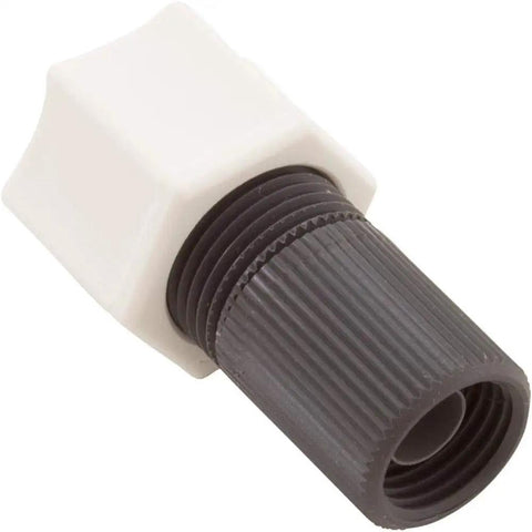 Connecting Nut Three Eighth Inch With One Quarter Inch Adapter Silver Finish Pro Grade Replacement Plumbing Fittings Pack Of 5