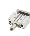 Knockout Quality Three Axis Air Cylinder With Adjustable Stroke And Smooth As Butter Operation For Industrial Automation Projects 16Mm Or 25Mm Bore showing a robust aluminum actuator