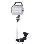 Sungooyue 24V Led Work Light, 12 Watt Machine Lamp with a foldable telescopic arm and aluminum shell for workshop use.