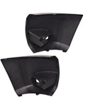 Dope Primered Black Front Bumper End Cap Kit For Chevy Silverado 1500 Models From 2007 To 2013 Pair Covers Driver Passenger Side Replacement Car Parts, pair