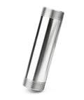 Stainless Steel 1-1/4 Inch NPT Male To 1-1/4 Inch NPT Male Nipple Pipe 8 Inch Length 304 Stainless Corrosion Resistant Heavy Duty Cast Pipe Fittings