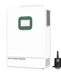 6500W All In One Solar Hybrid Inverter With WiFi And CT Sensor Pure Sine Wave Built In 2 MPPT Solar Charge Controller 48V To 120V And 240V