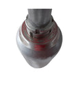 Go To Energy Accumulator For High Pressure Hydraulic Systems With Bladder Design, perspective view of metal connector.