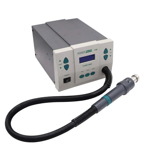 900W Hot Air Rework Station With Three Free Nozzles Soldering Pro Grade Desoldering Tool For iPhone Repairs CH1 CH2 CH3 Control