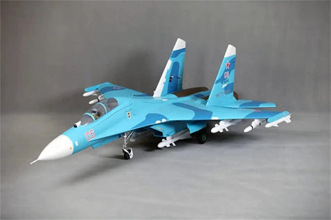 6 Channel RC Plane SU 27 70mm Ducted Fan EDF With 12 Blade Inrunner Motors Beefy Thrust Ready To Fly PNP No Radio Battery Charger