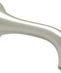 Polished Nickel 7 Inch Wall Mount Tub Spout With Three Quarter Inch NPT Inlet Brass Construction Long Reach Bath Fixture Replacement