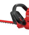 22 Inch Corded Hedge Trimmer With Power Saw Branch Cutter 3.8 Amp Motor Dual Action Blades 1.5 Inch Cut Capacity Ergonomic Grip