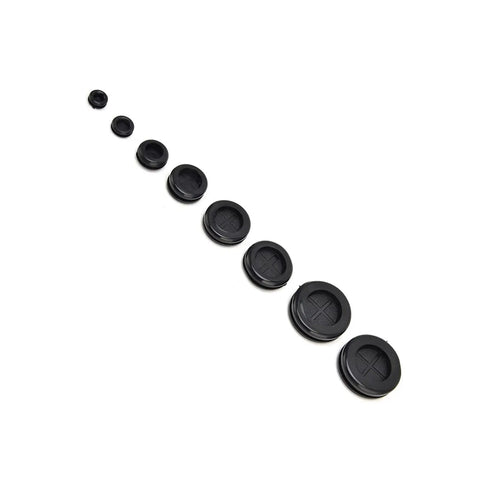 170 Piece Rubber Grommets Kit With Heatproof And Wearproof Protection For Auto, Plumbing, And Wires, Includes Divided Storage Case, Low Profile