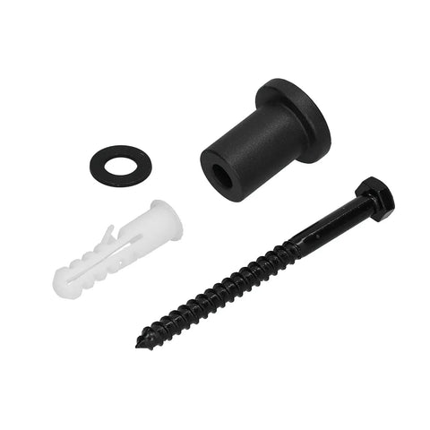 Barn Door Track Spacer Kit For Secure Wall Mounting, Heavy Duty Carbon Steel Track Connector And Sliding Door Hardware components