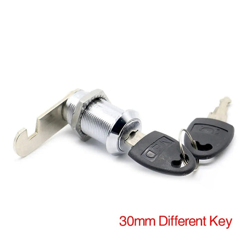 Cam Cylinder Locks For Cabinets Doors Drawers Mailboxes And Cupboards With Plastic Keys Built To Last Durable ZIN Alloy Core 19mm Lock
