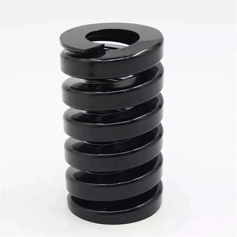 Super Tough Black Alloy Steel Compression Spring 75mm Length And 22MM Outer Diameter, ideal for heavy duty tools.