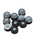 Bike Side Panel M6 Rubber Grommet Bolt Kit 10 Piece Replacement Set For Mounting On Most Motorcycles Durable Easy Install Fasteners Secure Fit For Side Panels. 10 M6 rubber grommets with metal inserts