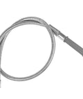 60 Inch Pre Rinse Sprayer Hose With Heat Resistant Handle Pro Grade Replacement For Commercial Kitchen Sinks, stainless steel