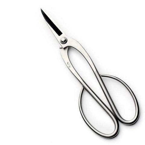 Six Piece Bonsai Tool Kit With Long Handle Scissors 8 Inch And 7 Inch, Top Pruning Scissors 7.85 Inch, Root Pruning Scissors 7.48 Inch