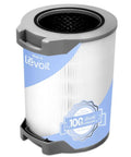 Genuine Replacement Filter For LV-H134 Air Purifier High Efficiency Activated Carbon Keeps Smoke Odor Allergens And Pollen In Check Fits LV-H134 Series White 1 Pack image showing cylindrical filter with branding.