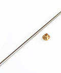 T8 Lead Screw 1000mm Stainless Steel With Copper Nut For 3D Printer And CNC Z Axis, 2mm Lead And 2mm Pitch, Easy Mounting