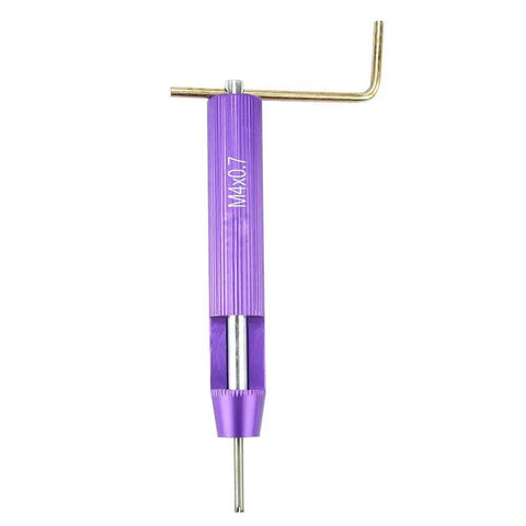 Pro Grade M4 0.7 Thread Repair Kit With Stainless Steel Wire Thread Inserts And Installation Tools For Auto Repair Complete Set With Drill Tap And Wire Inserts Easy Storage Durable Heavy Duty Fix, M4x0.7 tap tool
