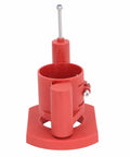 Heavy Duty Router Lift For Woodworking Tables Built Tough With Abs Housing And Stainless Steel Bearings shown from the side angle.