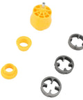 Heavy Duty Pvc Pipe Threader For Water Pipes Cut Smooth Burrs On 1 Inch And 3/4 Inch Pvc With Premium Nylon Metal Construction tool parts.